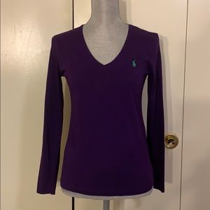 EUC Purple Ralph Lauren Polo Top Sz M